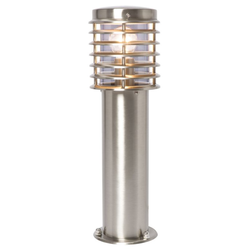 Clipper Post Brushed Stainless Steel 60w