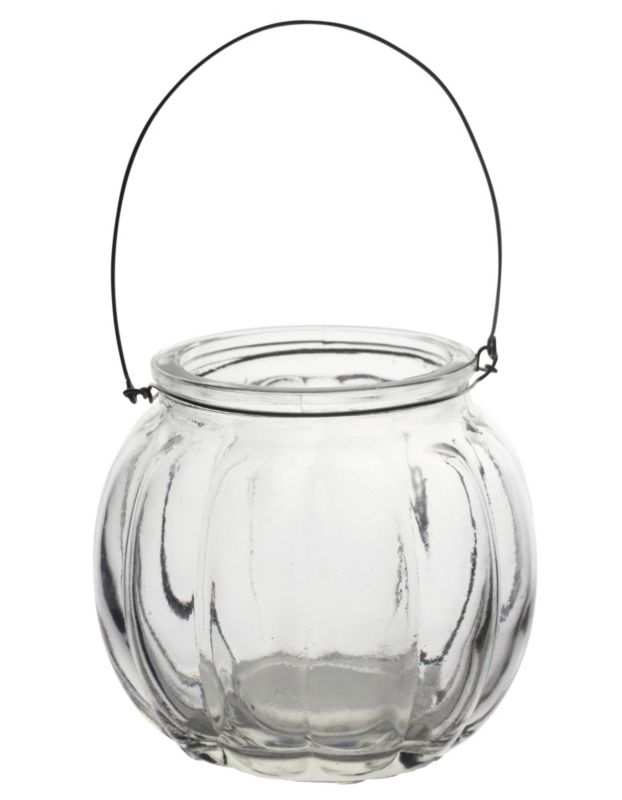 Clear Glass Tealight Holder