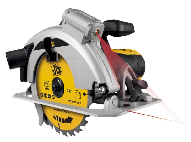 JCB 1400W Electric Circular Saw 190mm