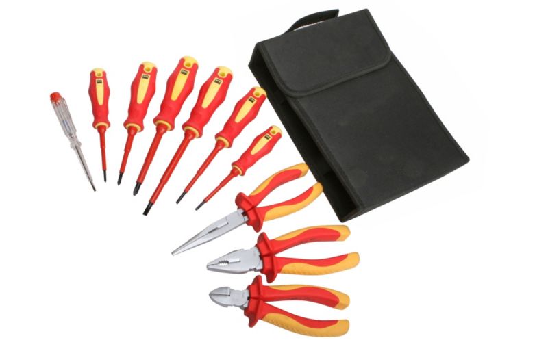 BandQ 10pc VDE Pliers and Screwdriver Set