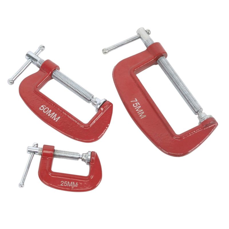 BandQ 3 Piece G Clamp Set