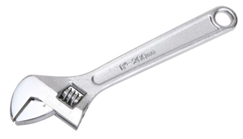 BandQ Adjustable Wrench 200mm