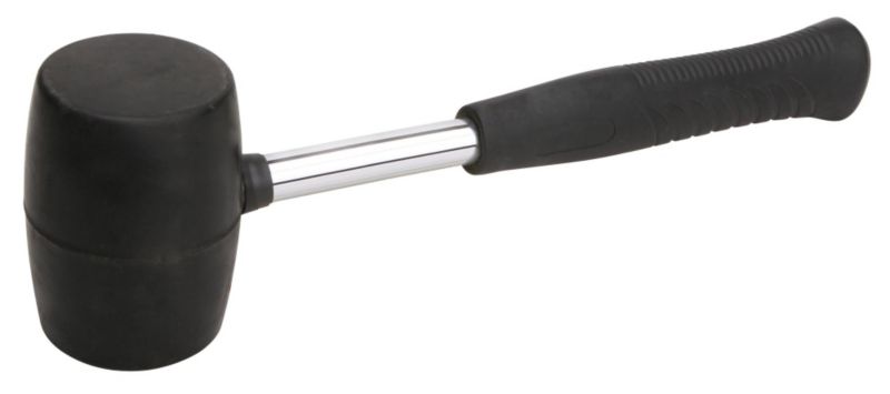 BandQ 16oz Black Rubber Mallet