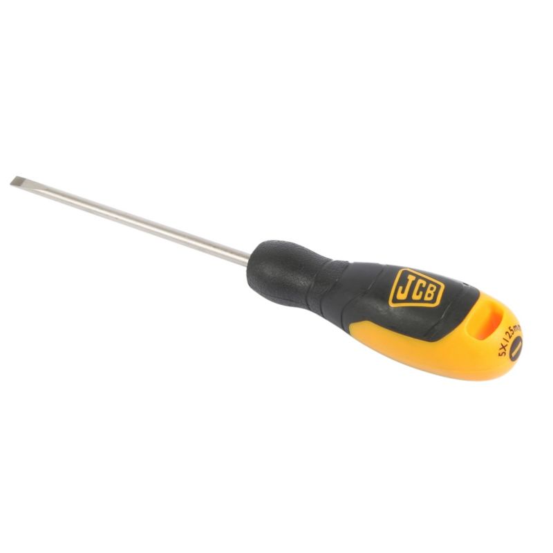 JCB Sl5x125mm Slotted Screwdriver