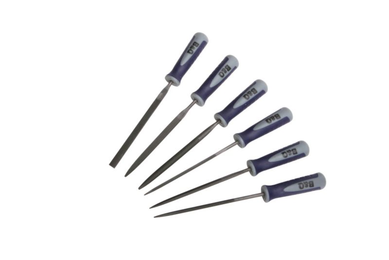 B&Q 6pc Needle File Set