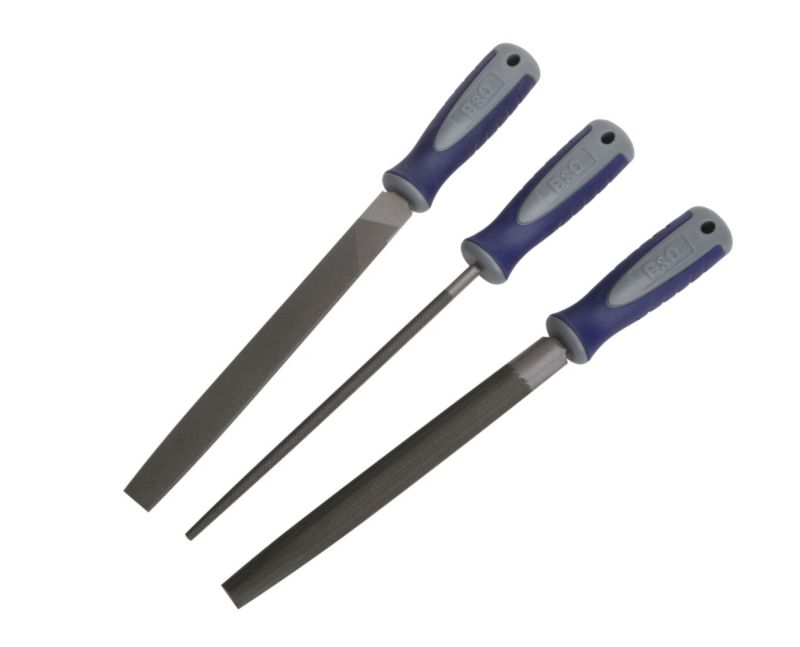 B&Q 3pc File Set