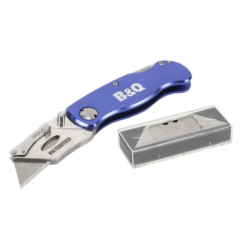 BandQ Folding Lock Back Utility Knife