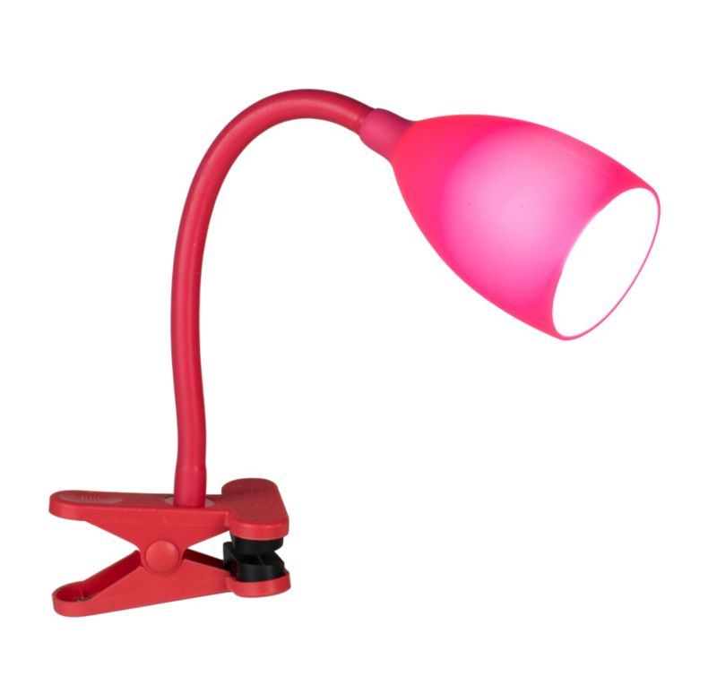 Pink Dana Silicon Clip Lamp