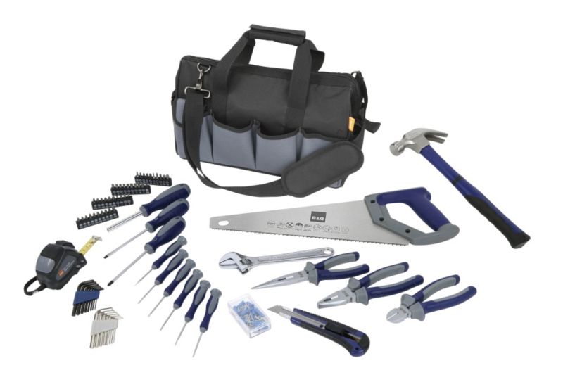 BandQ 74 Piece Household Tool Set