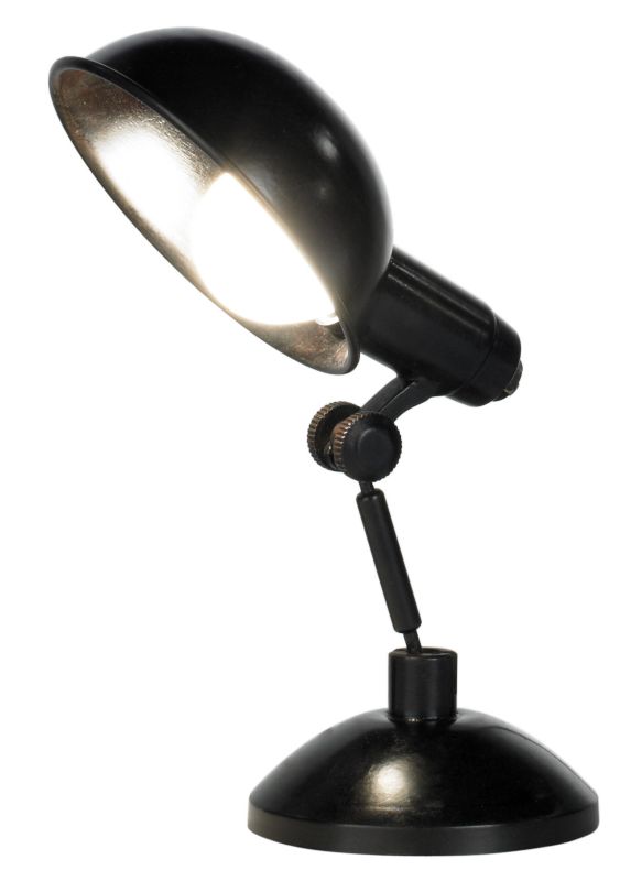 Simone Small Rusted Chocolate Pharmacy Lamp