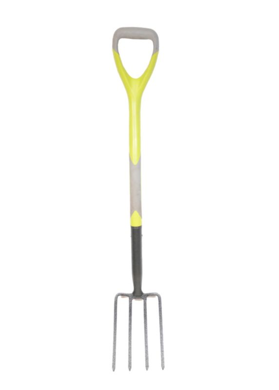 BandQ Ergonomic Carbon Steel Border Fork