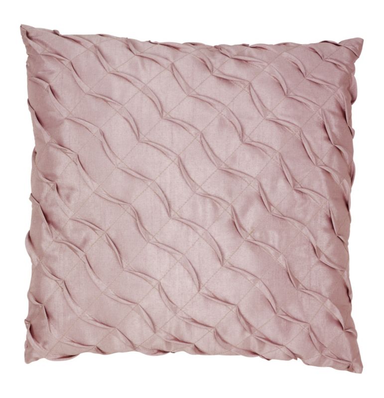 Colours by B&Q Wave Pleat Cushion (L)43 x (W)43cm