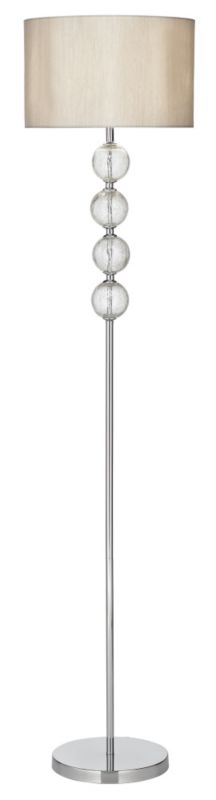 Gina Crackle Ball Floor Lamp