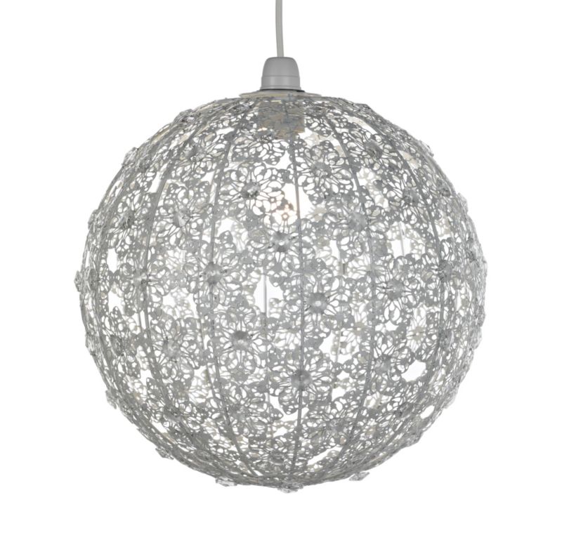 Maisie Metal Lace Ball Pendant Shade