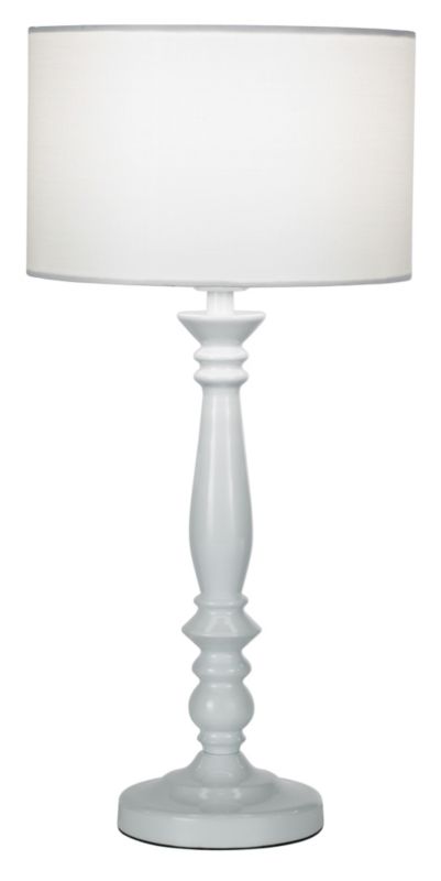 Lights by B&Q Angelina Large Table Lamp White