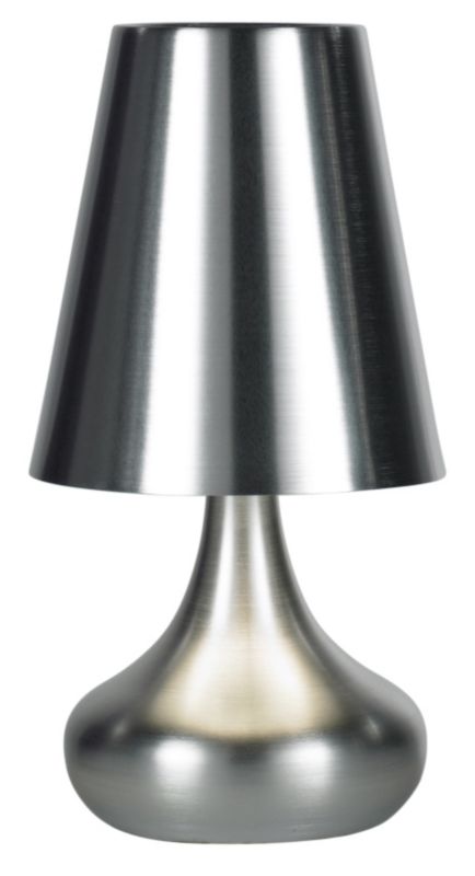 Lights by BandQ Titania Table Lamp Silver Effect