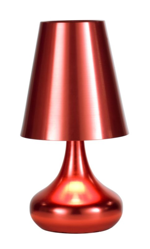 Lights by BandQ Titania Table Lamp Red `PR12741