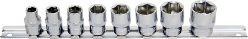 Torq 8Pc Imperial Socket Rail