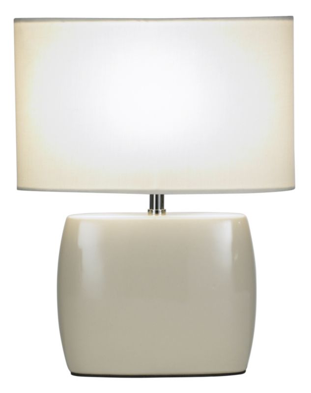 Lights by BandQ Cynthia Ceramic Table Lamp Cream