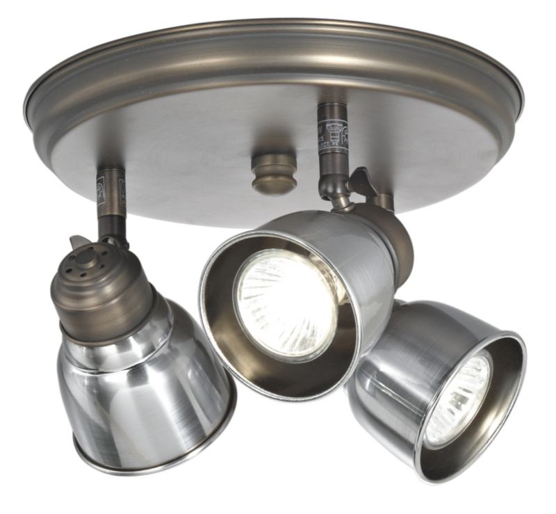 Lights Collection by B&Q Pembridge Spotlight Plate Bronze Effect