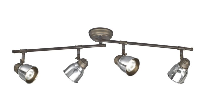 Lights Collection by B&Q Pembridge Spotlight Bar Bronze Effect