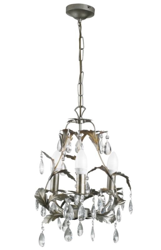 Lights Collection by B&Q Mayfair Pendant Champagne/Gold Effect