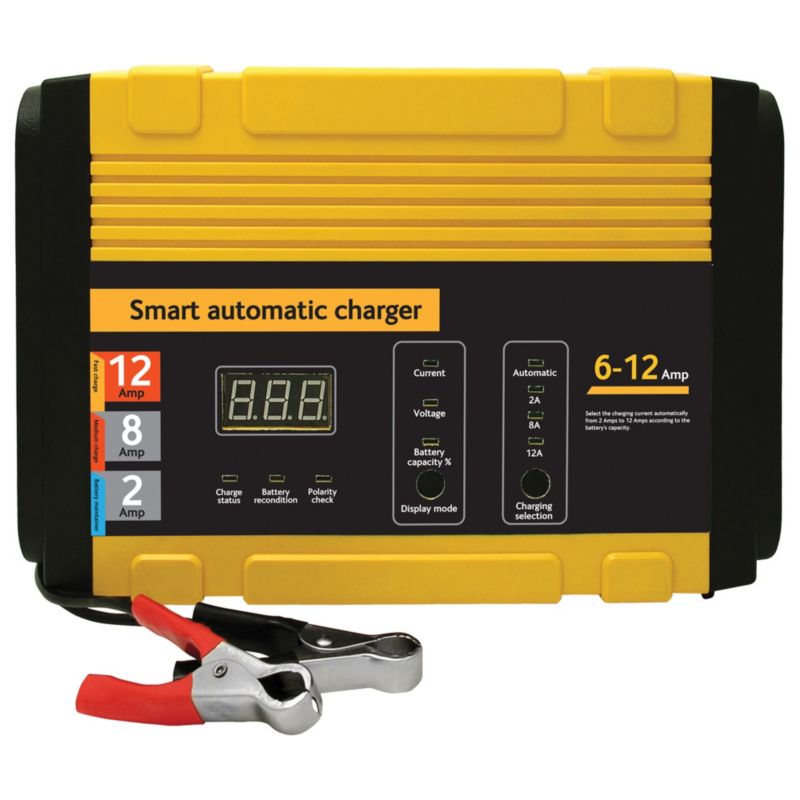 12Amp Smart Battery Charger