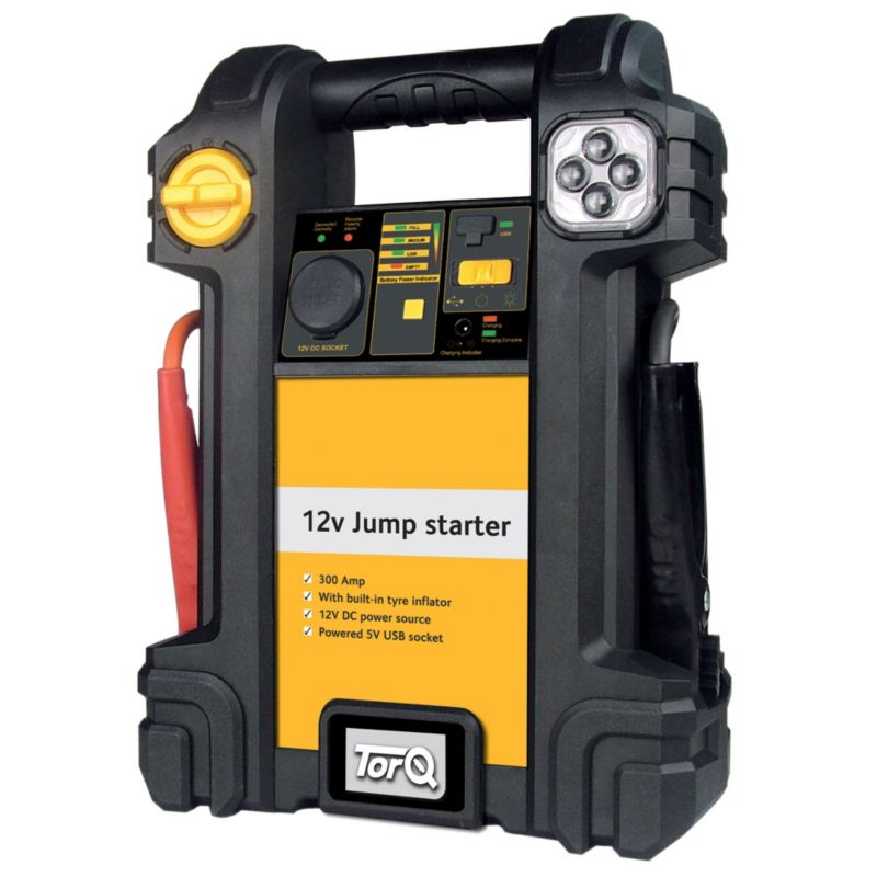 Torq Jump Starter With Compressor