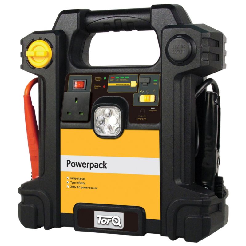Torq Jump Starter With Compressor amp Inverter