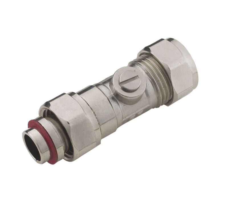 Compression Service Straight Valve