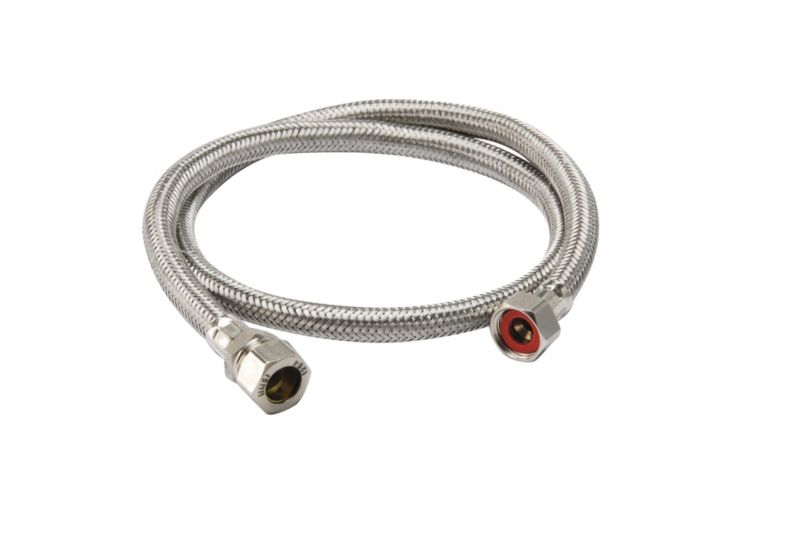 PlumbSure Flexi Comp Tap Connector 15 x 127 x 1000mm