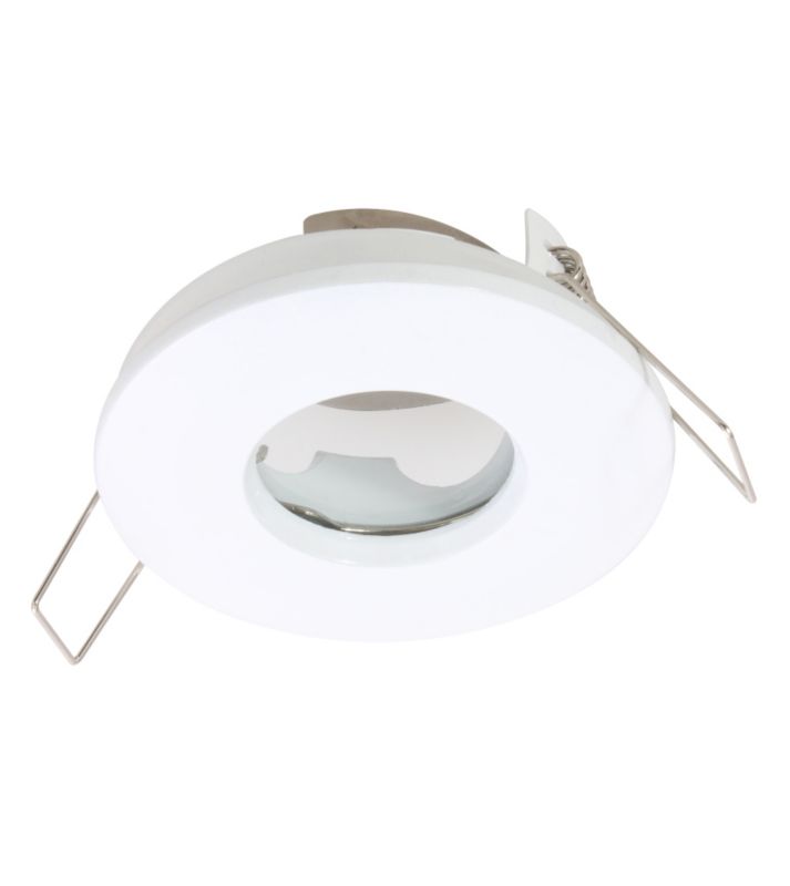 Lights by B&Q Downlight Surround Shower Round White