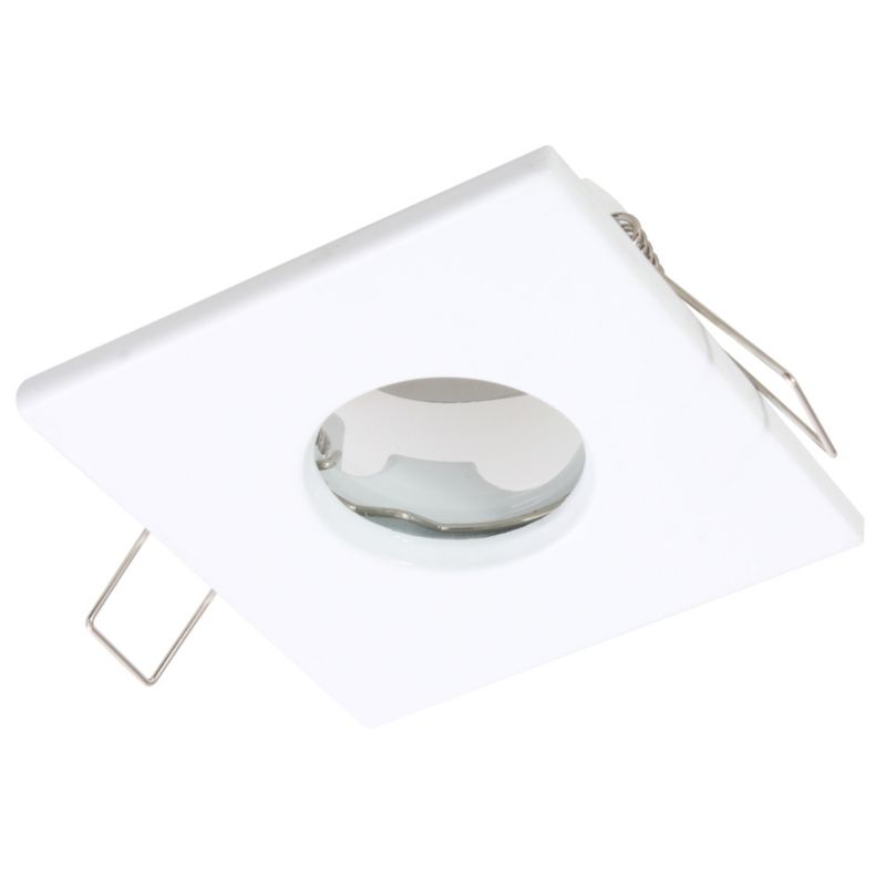 Lights by B&Q Downlight Surround Shower Square White