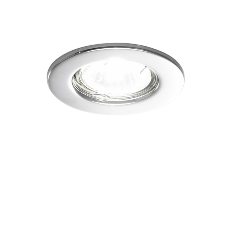 Trade Fire Rated Pressed Chrome Effect Fixed Downlight