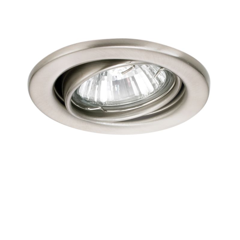 Trade Fire Rated Brushed Chrome Effect TiLighted Downlight