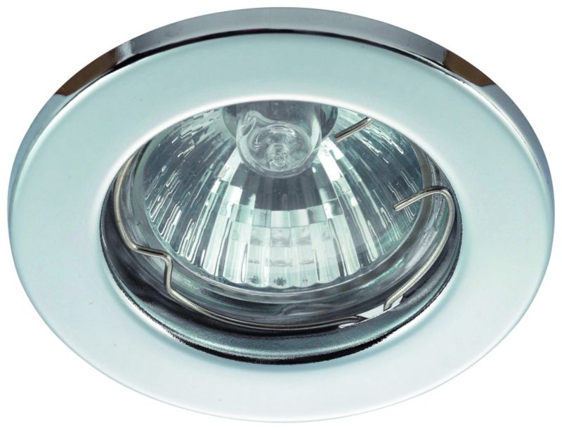 Low VoLightage Fixed Polished Chrome 5 Pack Downlights