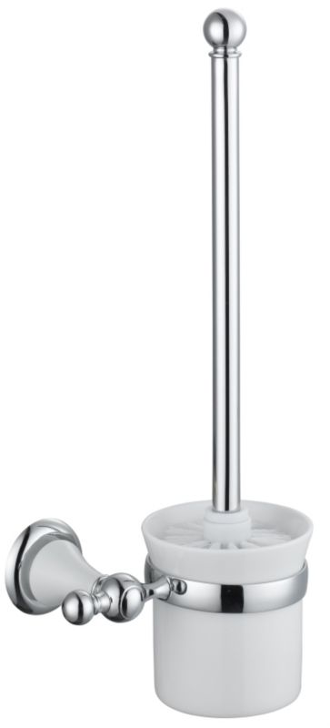 B&Q Timeless Toilet Brush Chrome