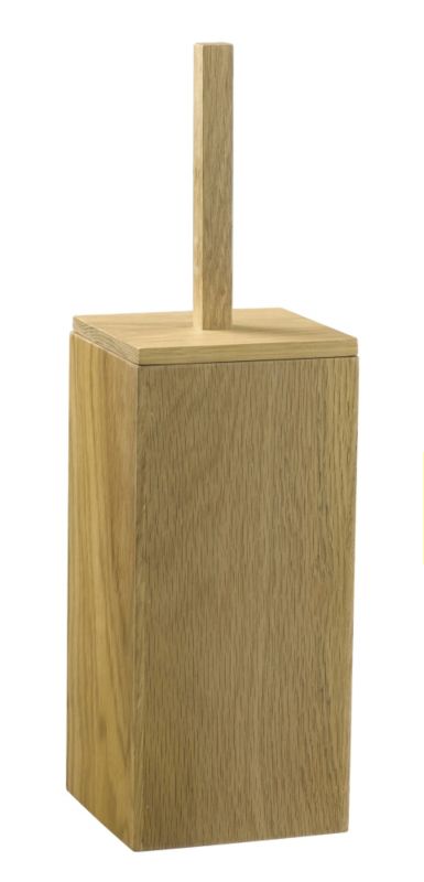 B&Q Solid Oak Toilet Brush