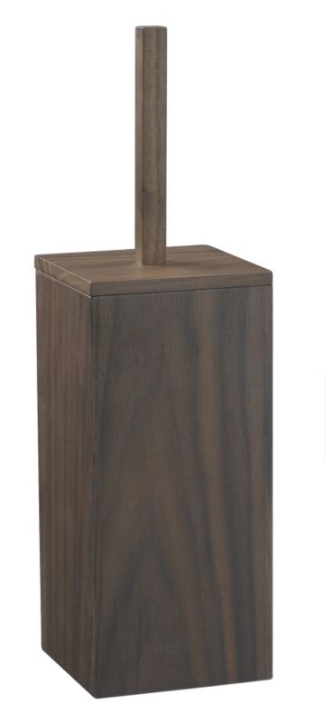 B&Q Solid Walnut Toilet Brush