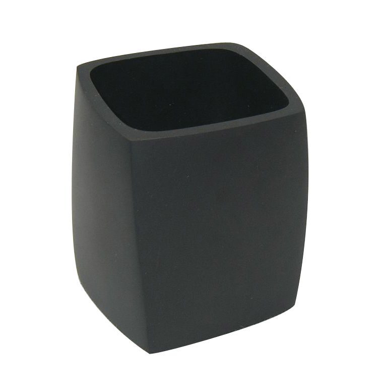 BampQ Ceramic Twisted Tumbler Black