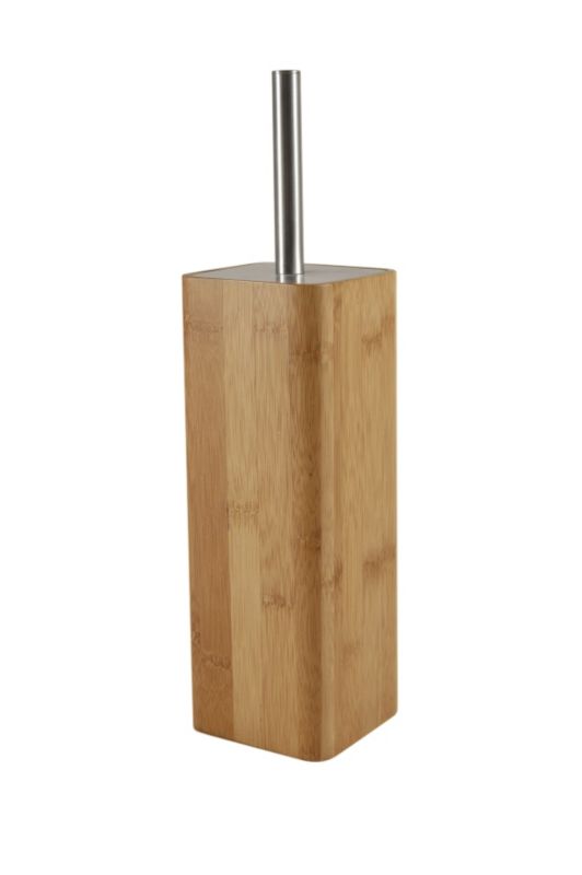BampQ Bamboo Rounded Square Toilet Brush