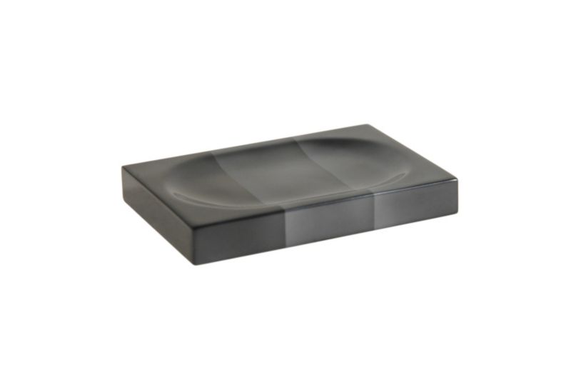 BandQ Stripe Square Soap Dish