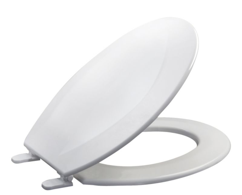 Plastic Toilet Seat White