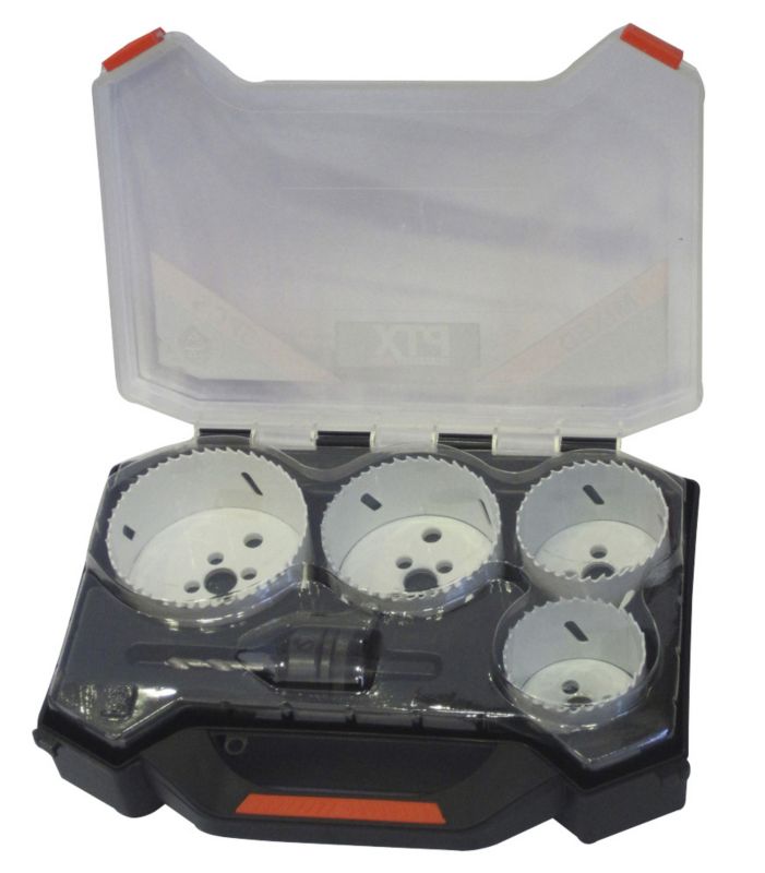 PTX Downlight Bi Metal Holesaw Set 5 Piece