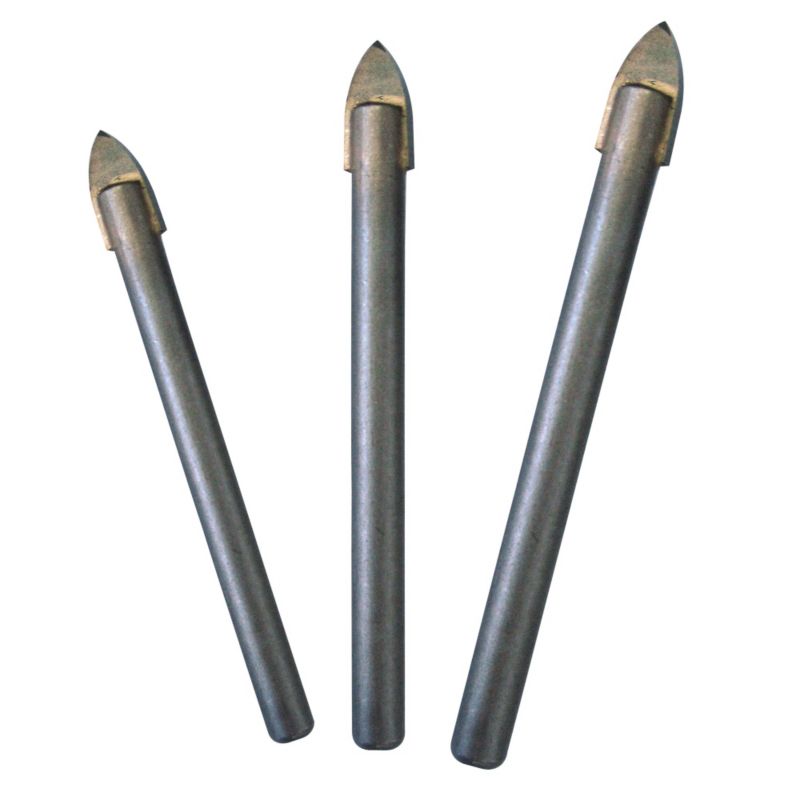 PTX Glass & Tile Drill Bit Set 3 Piece