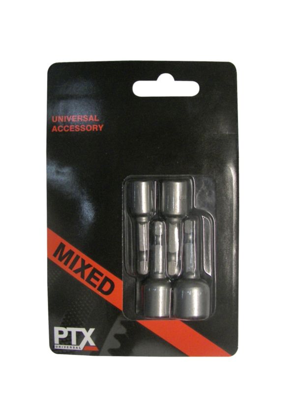 PTX 4 Piece Quick Change Socket Set