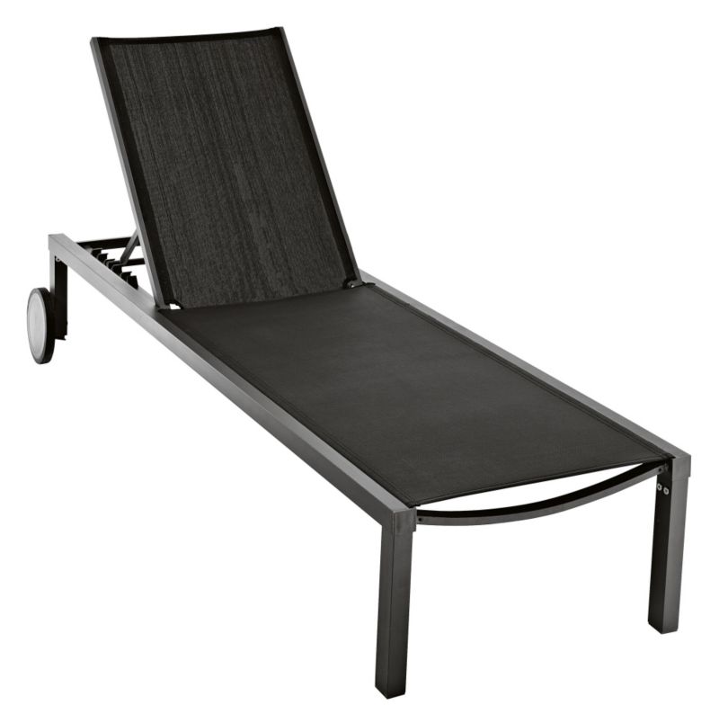 Blooma Grafite Sunlounger