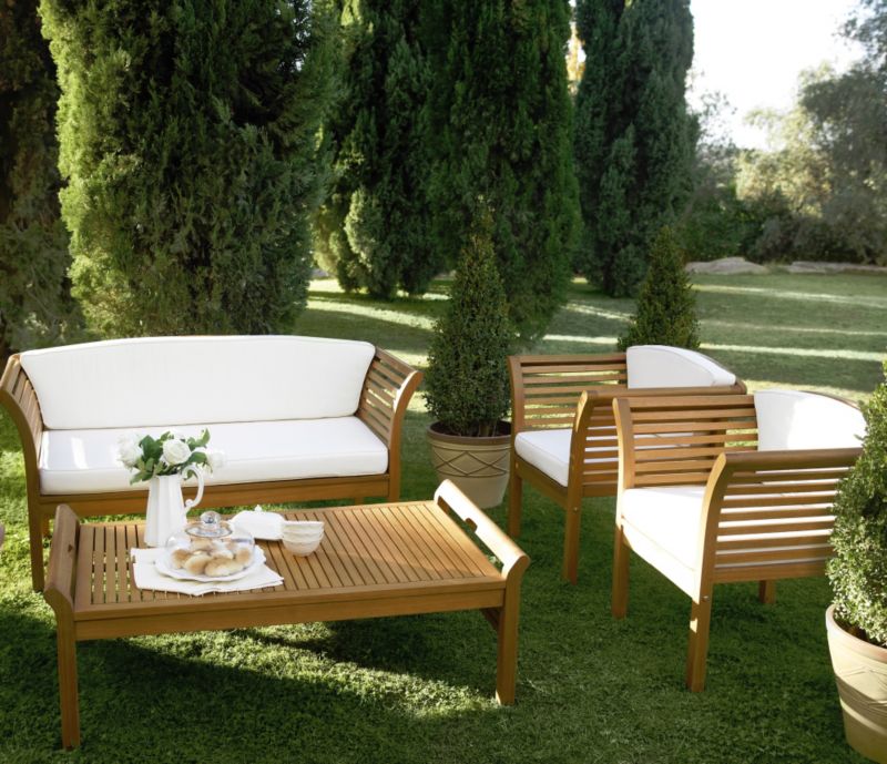 Alternative image for Blooma Saigon Wooden Garden Coffee Table