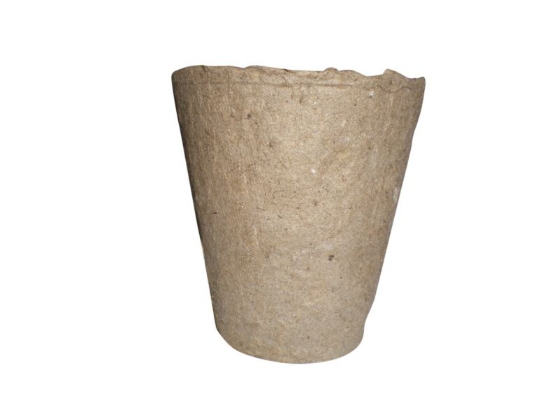 Medium Fibre Pots Pack Of 12