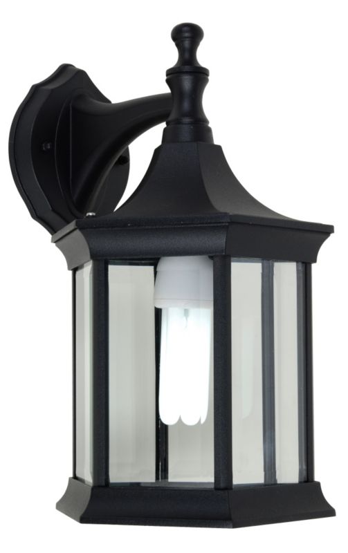 Outdoor Wall Light in Black